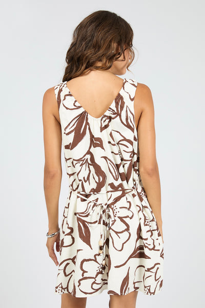Lucia Mini Dress - Vintage White