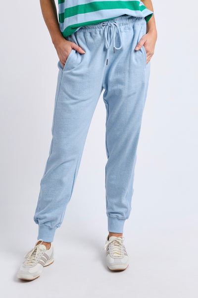 Lydia Trackpant - Pale Blue Marle