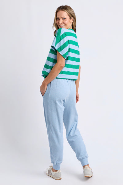 Lydia Trackpant - Pale Blue Marle