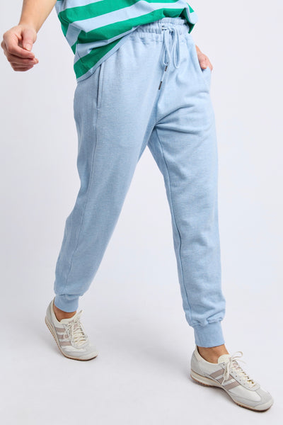Lydia Trackpant - Pale Blue Marle