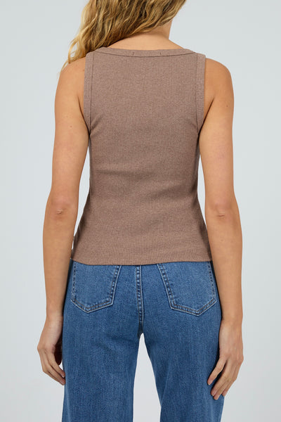 Mia Tank - Brown