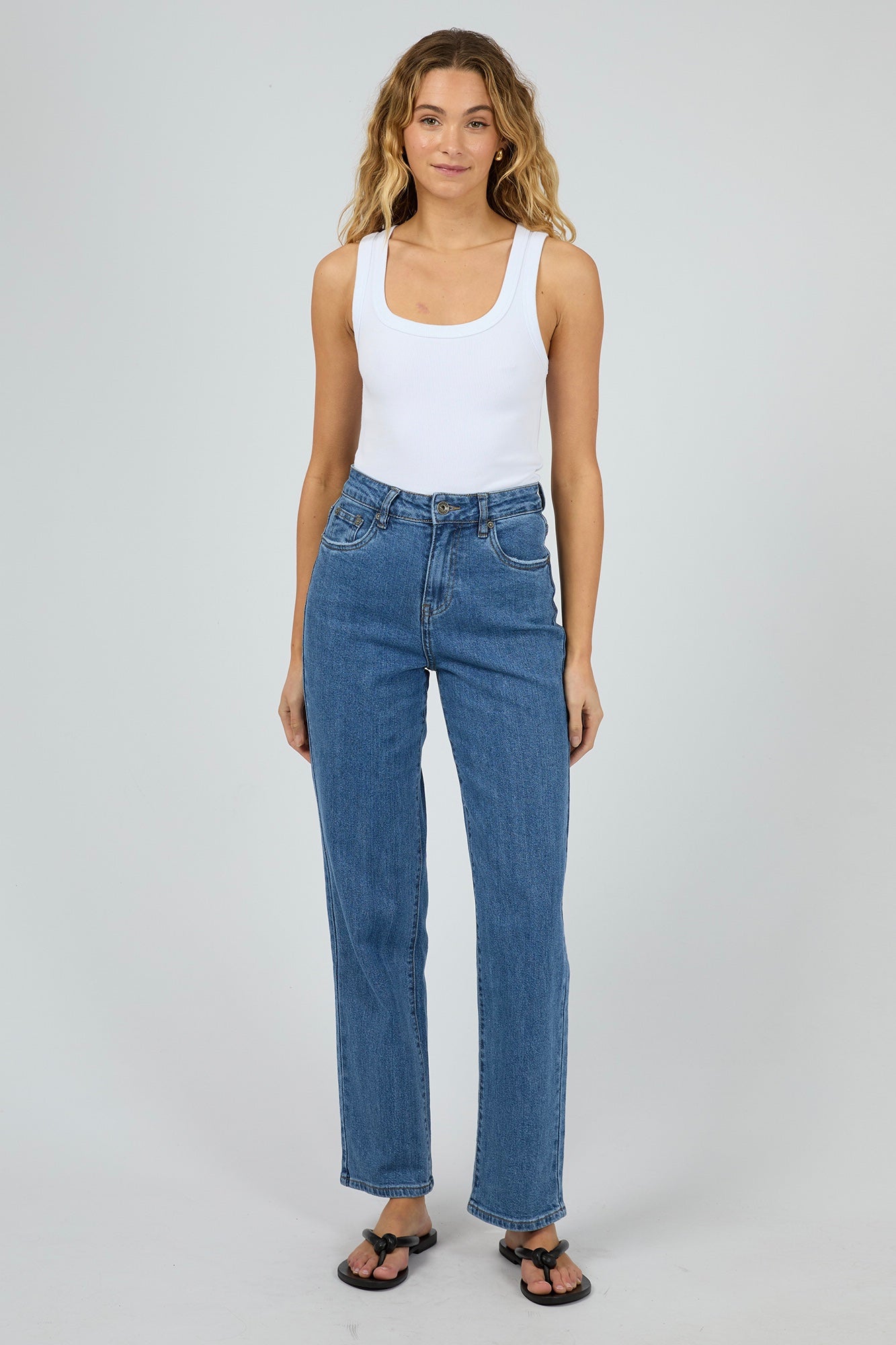 Mia Tank -White