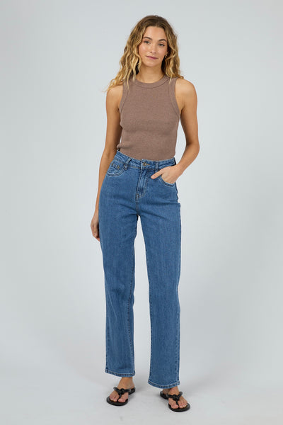 Pia Tank - Brown