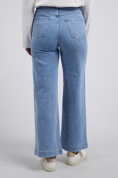 Sarah Wide Leg Jean - Light Blue