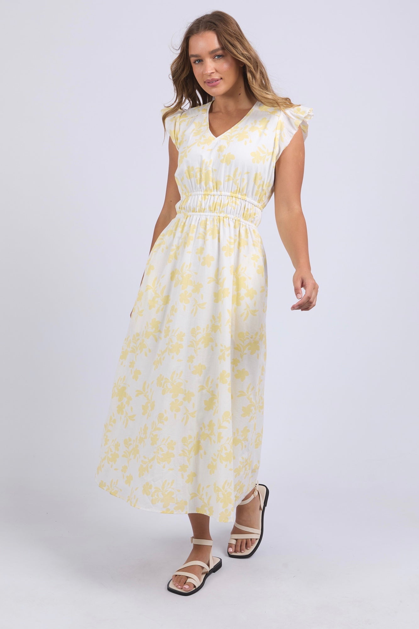 Sierra Dress - Lemon