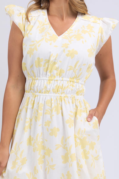 Sierra Dress - Lemon