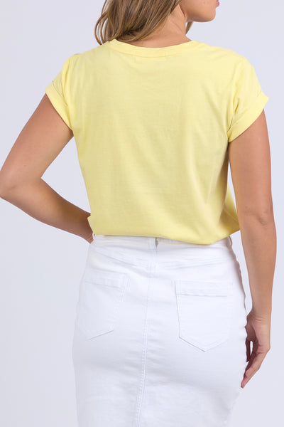 Signature Tee - Lemon