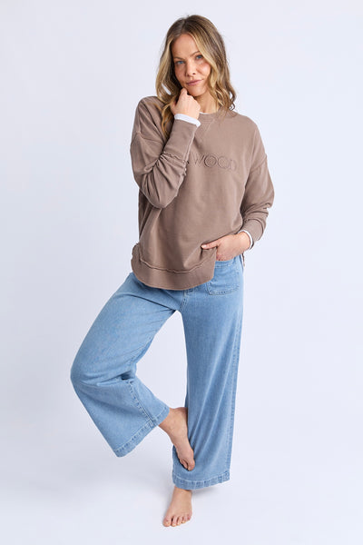 Simplified Crew - Chocolate Brown