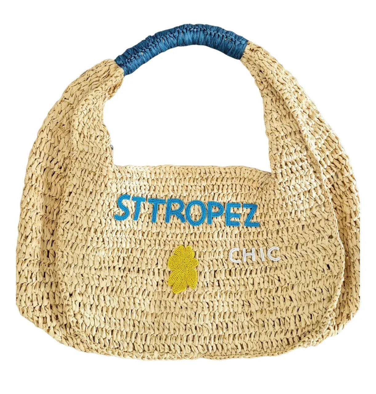 ~ Zoda Raffia Bag - St Tropez
