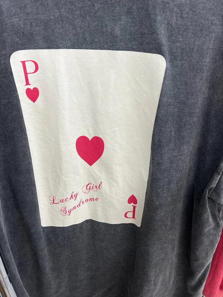 Lucky Girl Syndrome Sweatshirt - Black Enzyme