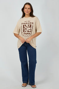 Tidal Tee - Chalk
