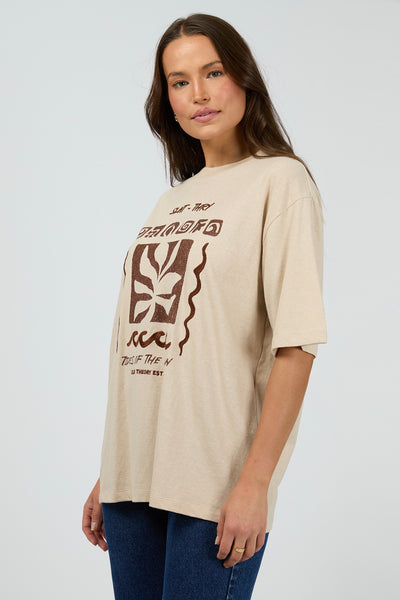 Tidal Tee - Chalk