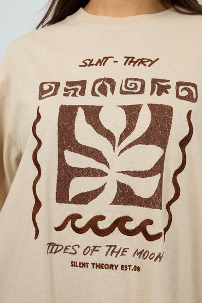 Tidal Tee - Chalk