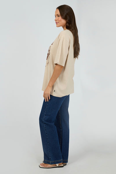 Tidal Tee - Chalk