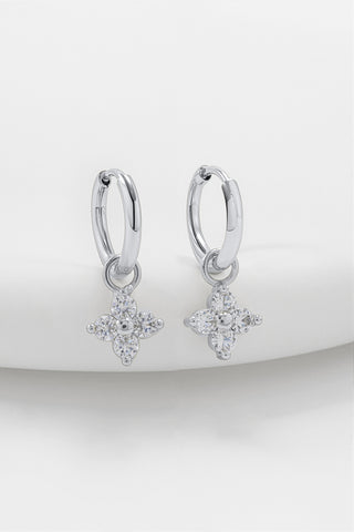 ~ Zafino Ivy Mini Drop Earring - Silver