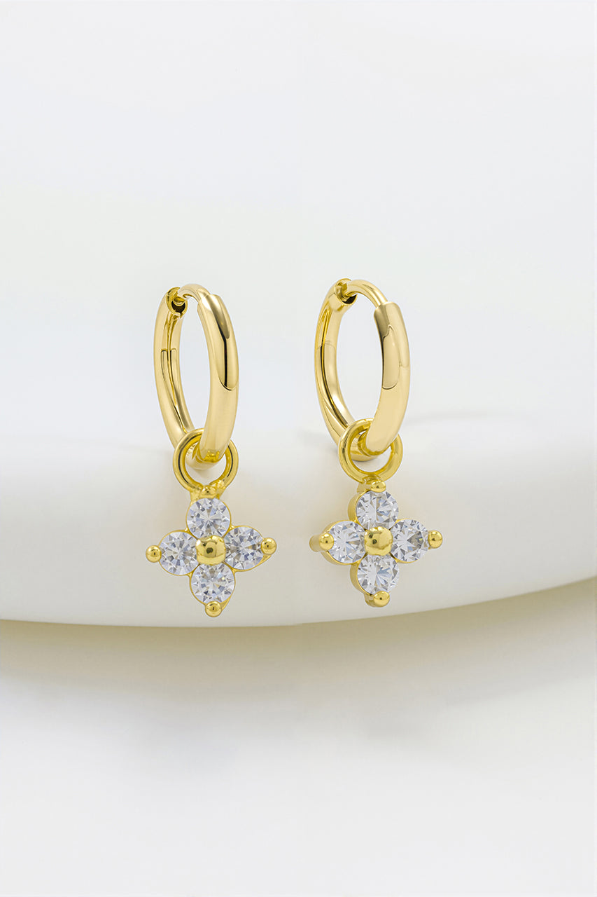 ~ Zafino Ivy Mini Drop Earring - Gold