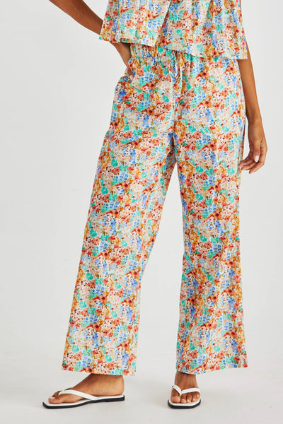 Panna Elasticated Pant - Blossom