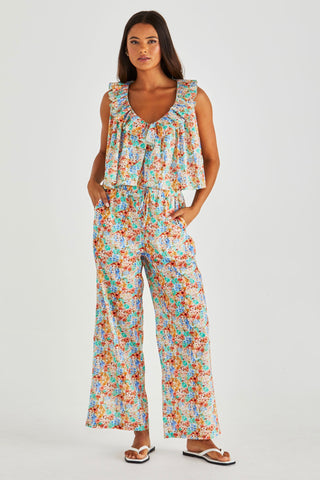 Panna Elasticated Pant - Blossom