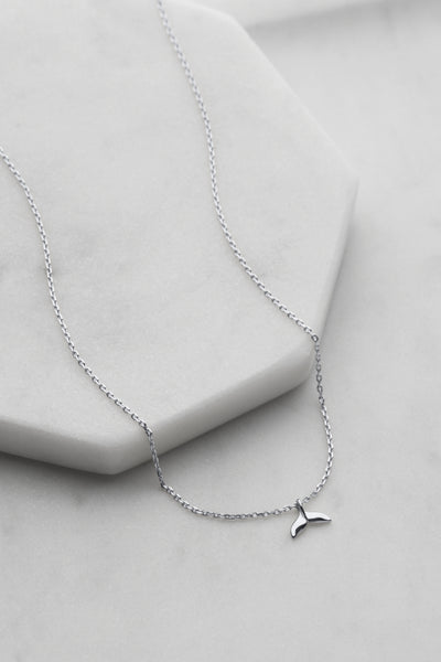~ Zafino Ocean Mini Necklace - Silver