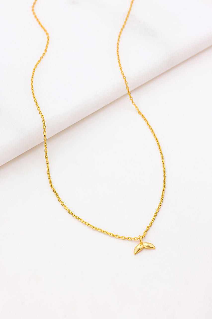 ~ Zafino Ocean Mini Necklace - Gold