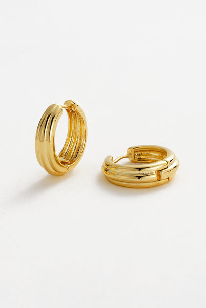 ~ Zafino Paris Hoop Earring - Gold