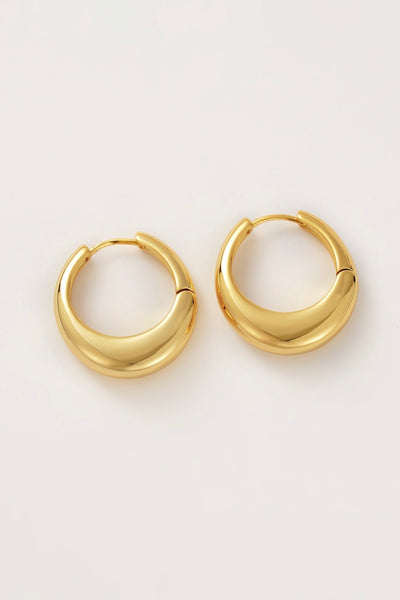 ~ Zafino Cleo Hoop Large - Gold