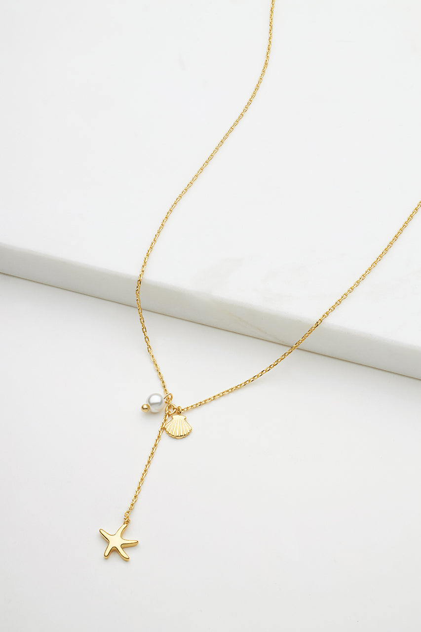 ~ Zafino Starfish Mini Necklace - Gold