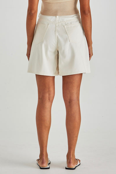 Sabine Denim Shorts - Parchment Wash