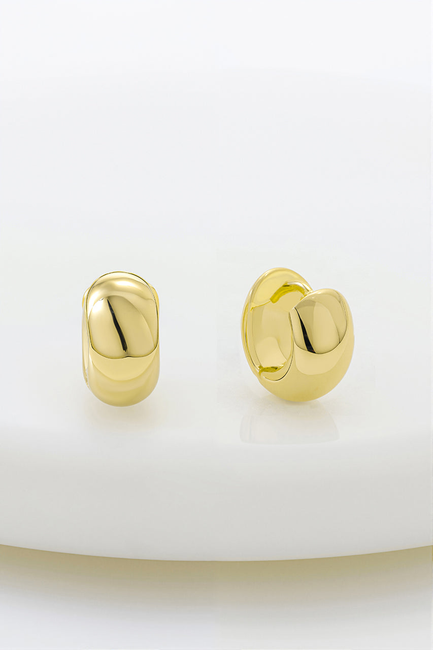 ~ Zafino Vada Huggie Earring - Gold