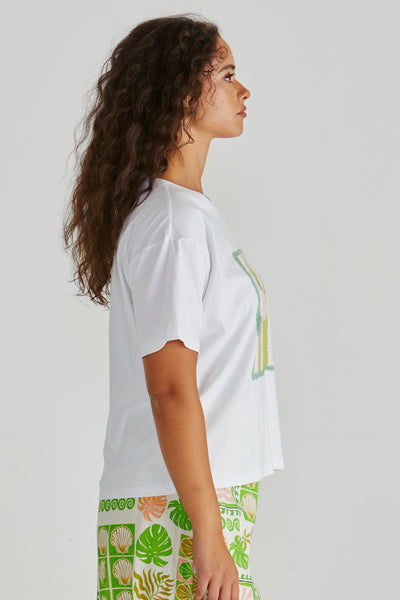 Cynthia Tee - Seashell Stripe