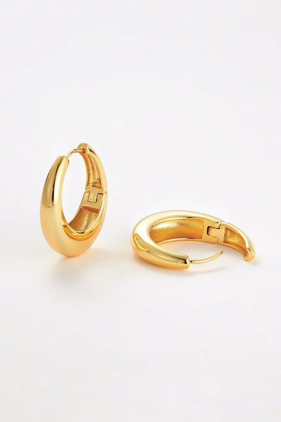 ~ Zafino Cleo Hoop Large - Gold