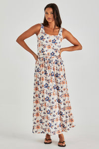 Luca Crop Top - Floral Embroidery