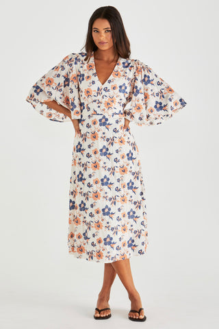 Luca Dress - Floral Embroidery