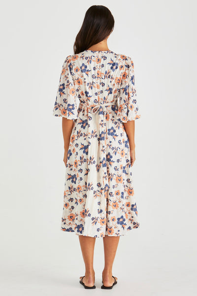 Luca Dress - Floral Embroidery