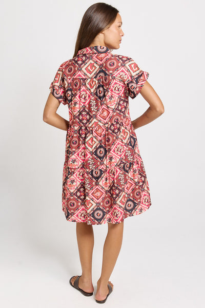 Copacabana Shirt Dress - Coco Print