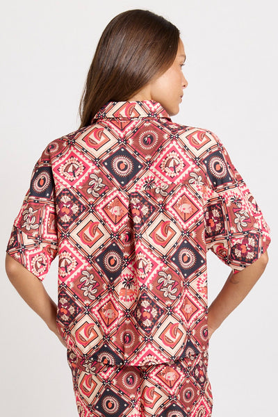 Sunset Shirt - Coco Print
