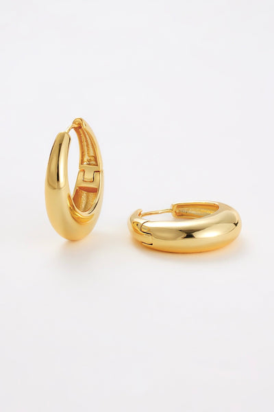 ~ Zafino Cleo Hoop Large - Gold