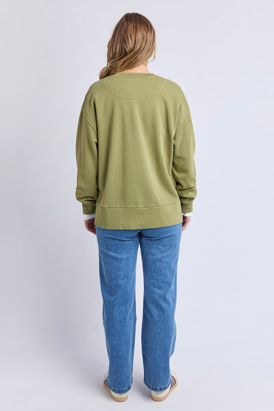 Western Rose Crew - Fern Green