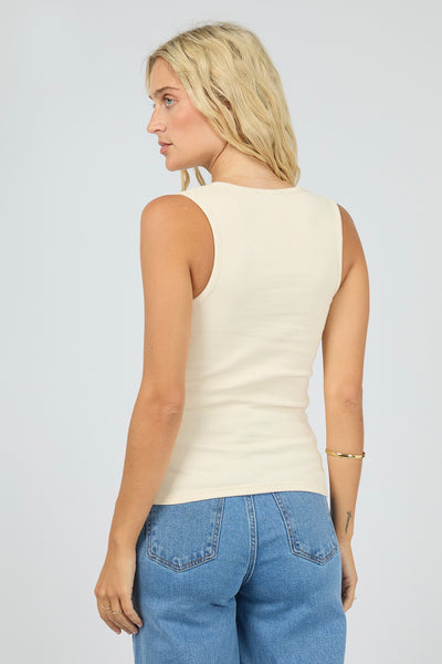 Willow Rib Tank - Vanila