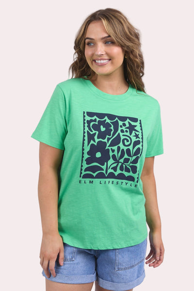 Winona Tee - Spring Green