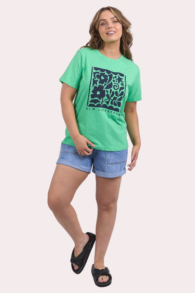 Winona Tee - Spring Green
