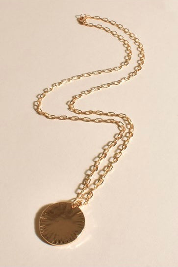 ~ Kazaria Seaside Pendant Necklace - Gold
